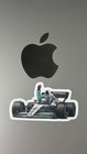Mercedes Petronas Anime Style Formula 1 Sticker Decal