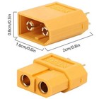 40pcs Xt60 Bullet Connectors Plugs Male   Female For Rc Lipo Battery