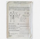 Advance Pattern 3312 Sew Women Shirtwaist Dress  Vtg 1943 Ff Unprint Sz16 B34