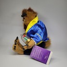 Disney Store Beauty   The Beast Talking Beast Plush Stuffed Animal Light-up Rose