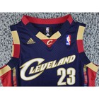 Adidas Cleveland Cavaliers Lebron James 23 Jersey Youth Medium Blue Nba