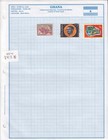 lot Of 36 Stamps   80 Ghana  a Thru Z  Stamp Collection Lot 6g