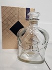 Crown Royal Empty Bottle  31 Year Extra Rare Aged 31year Blended Canadian Whisky
