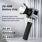 Zgcine Zg-h90 Battery Grip 88 8wh Handgrip Support Usbc Pd In out  D-tap Output
