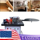 1200w  Self Cutting Edge Banding Machine Double Gluing Edge Banding Machine New