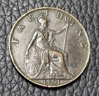 1901  Great Britain Farthing Coin