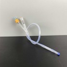 1-10pcs Disposable 2-way Silicone Urinary Catheter For 8r 12 14 16 18 20 22 24fr