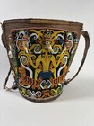 Borneo  Indonesian Antique Beaded Baby Carrier Rare