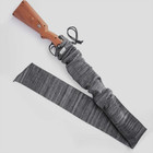 Silicone Treated Gun Sleeve Shotgun Rifle Sock Shooting Cover Gray Durable New