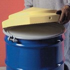 Drum Cover  For Drum Capacity 55 Gal  For Drum Outside Diameter 24 In  Yellow 