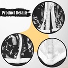 Sheet Pan Rack Cover With Zippers Clear Waterproof Bread Rack Cover Commercial