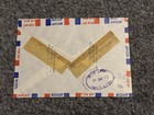 Rare South Vietnam 1965 Cover Refugees On Raft Stamp Overprinted To Scotland Reg