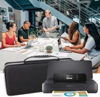 Hard Storage Carry Case For Hp Officejet 200 Portable Printer With Wireless     