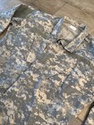 Us Army Acu Digital Camo Combat Jacket Medium Long Ripstop Military Coat