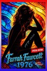 Farrah Fawcett Red Swimsuit Charlies Angels 1976 Vintage Abstract Poster