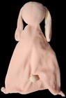 The Peanutshell Pink Bunny Rabbit Security Blanket Knotted Plush Baby Lovey Gift