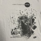 Saw 3d I Saw It First At Amc Theater Promo Movie T Shirt Xl Vintage Y2k Graphic