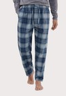 Men s Premium Flannel Long Pajama Pants   Navy   The Night Owl
