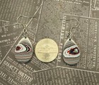 Michigan Fordite Earrings  Happy Agate Studio  Eb110