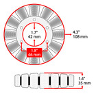 Caltric Stator For Polaris 4010709 4060150 2202602 2202603