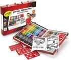 Crayola Kids Art Carry Case Colouring Pencils Markers 60  Pieces Drawing Set Kit