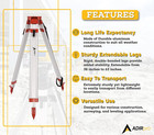 Adirpro Laser Level Tripod - Universal Heavy Duty Survey   Transit Tripod - 5 8 