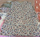 Lot 7 Vintage Aprons 1 Full Bib Aprons  6 Half Aprons  Floral Some Extra Wide
