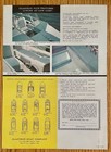 1961 Glastron Boats Dealer Sales Brochure Catalog Skiflite Seaflite Jetflite Etc