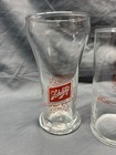 Schlitz Beer Glass Set Of  3  Vintage - The Beer That Made Milwaukee Famous
