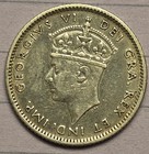 1942 C Canada Newfoundland Silver Ten Cents Coin  Dime 10 Cents 10c Cleaned