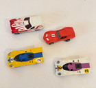 Vintage Aurora Afx Ho Slot Cars Lot Corvette Vega W  Flames Porsche