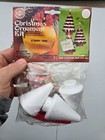 Walco Starry Tree Vintage Sequin Bead Christmas Ornament Kit Makes 3 Nos