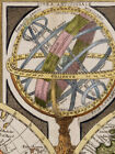 1774 World Hemispheric Historic Vintage Style Exploration Wall Map - 24x28