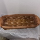 Vintage Woven Bread Basket 