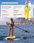 Inflatable Stand Up Paddle Board  11 6 X31  x6   Paddle Boards With Sup Acces   