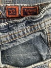 Rock Revival Jeans Antonio Boot Mens 32 Destroyed Bottom Hem On Back  See Pics