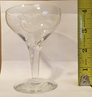 Vintage S s  United States Martini Glass With United States Lines Logo - Rare   