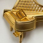 Gorgeous Vintage Gold Grand Piano Brooch