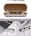 3-pack Hard Shell Eyeglasses Case Large Reading Glasses Hard Case