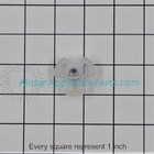 Ge Microwave Glass Tray Drive Coupling Wb06x10312