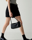 Facade Pattern Vintage Cabin Bag Black     Stylish   Durable Travel Bag