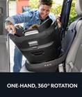 Evenflo Revolve 360 Slim 2-in-1 Rotational Convertible Car Seat - Stow Blue
