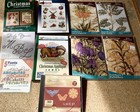 Embroidery Cd Lot   39 Cds   - 23 New  16 Used Anita Goodesign  Dakota  