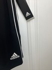 Nwt Adidas Kids Boys Replenish Speed 18 Black 3 Stripe Shorts Small 8y