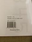 Saxon Math 1 Fact Card Set 1e Saxon Math 1  An Incremental  -