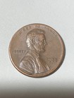 1988 Lincoln Memorial Penny No Mint Mark Wide Am Clean Actual Cent Pictured Coin