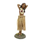 Hawaiian Dashboard Doll Dancer Decorations Mini Hawaiian Dancing Girl Posing