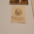 Vintage   Antique 12 Pc Baby Photo Lot - Christening Gown Cabinet Card  Doll 