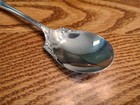 Beautiful Wallace Sterling Silver Rose Point Serving Sugar Spoon-no Mono
