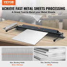 Box And Pan Brake  36-inch  0-130 Degrees Sheet Metal Bending Brake  Portable Mi